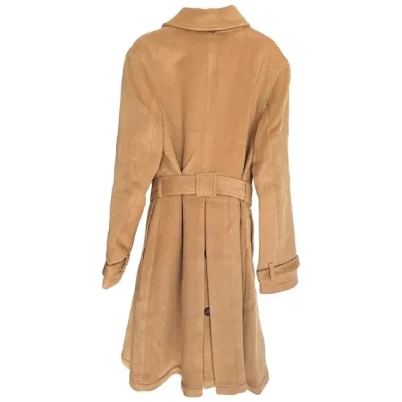 NWT St. Sereno Double Breasted Wool Blend Peacoat Size Small - Picture 4 of 7